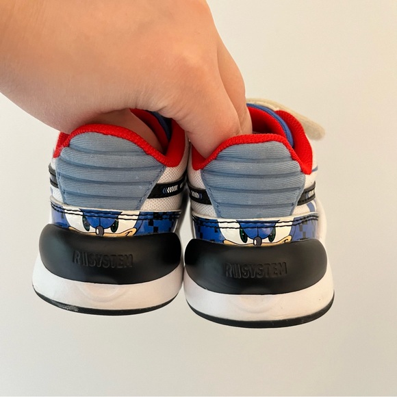 Puma x Sonic toddler sneakers size 6 - Picture 3 of 6